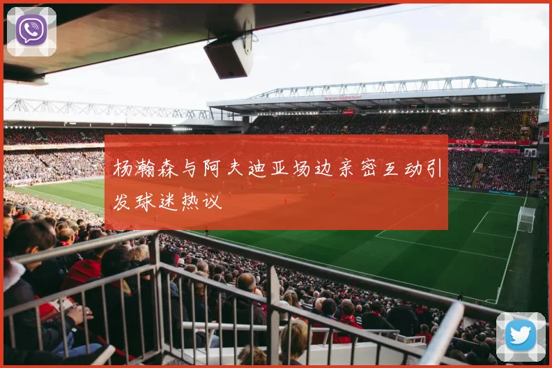 杨瀚森与阿夫迪亚场边亲密互动引发球迷热议
