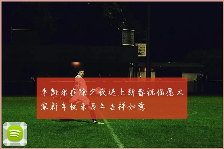 李凯尔在除夕夜送上新春祝福愿大家新年快乐马年吉祥如意